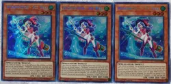 Yugioh 3x Windwitch - Ice Bell SHVA-EN046 Secret Rare 1st Ed Near Mint Playset - Image 1