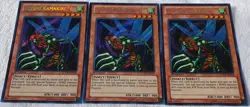 Yugioh 3x Flying Kamakiri #1 LCYW-EN238 Secret Rare 1st Edition NM Playset - Image 3