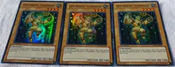 Yugioh 3x Gem-Knight Tourmaline HA05-EN003 Super Rare 1st Edition NM Playset - Image 5