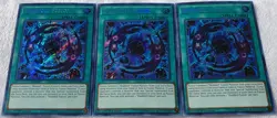 Yugioh 3x Shaddoll Fusion SHVA-EN057 Secret Rare 1st Edition Near Mint Playset - Image 3