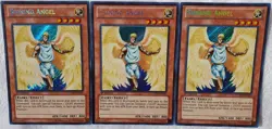 Yugioh 3x Shining Angel LCYW-EN236 Secret Rare 1st Edition Near Mint Playset - Image 3
