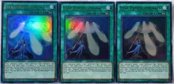 Yugioh 3x Star Pendulumgraph PEVO-EN007 Ultra Rare 1st Edition Near Mint Playset - Image 1