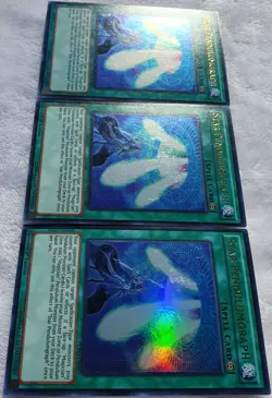 Yugioh 3x Star Pendulumgraph PEVO-EN007 Ultra Rare 1st Edition Near Mint Playset - Image 4