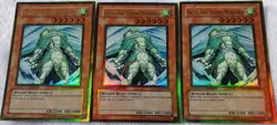 Yugioh 3x Raiza the Storm Monarch GLD2-EN026 Gold Rare Limited Ed NM Playset - Image 2
