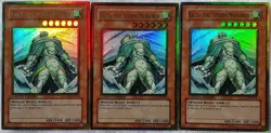 Yugioh 3x Raiza the Storm Monarch GLD2-EN026 Gold Rare Limited Ed NM Playset - Image 4