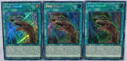 Yugioh 3x Time Stream BLAR-EN012 Secret Rare 1st Edition Near Mint Playset - Image 3