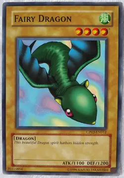 Yugioh 1x Fairy Dragon CP03-EN012 Common Card Unlimited Edition Near Mint - Image 1
