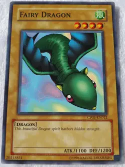 Yugioh 1x Fairy Dragon CP03-EN012 Common Card Unlimited Edition Near Mint - Image 3