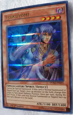 Yugioh 1x Tsukuyomi DUSA-EN052 Ultra Rare 1st Edition Near Mint - Image 4