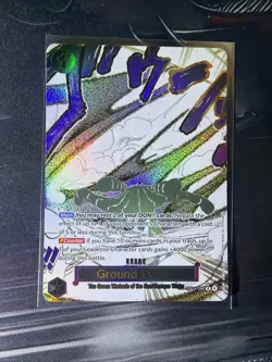 OP14-096 Ground Death Alt Art R Event Manga One Piece TCG English Card - Image 1