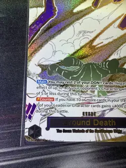 OP14-096 Ground Death Alt Art R Event Manga One Piece TCG English Card - Image 5