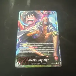 Silvers Rayleigh | OP12-001 [L] Alt Art |ONE PIECE|Legacy of the Master|English - Image 1