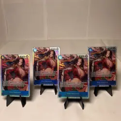 x4 Boa Hancock - OP07-051 - SR Foil Rare- One Piece TCG PLAYSET - Image 1