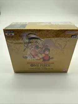 ONE PIECE TCG: KINGDOMS OF INTRIGUE OP-04 OP04 Seaked BOOSTER BOX - Image 1