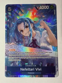 2026 One Piece NEFELTARI VIVI alt alternative art EB03-024 English Live In Hand! - Image 1