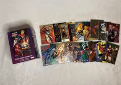 18 Card Lot Avengers 22 Fleer Ultra Card Set With Box. Opened - Image 1