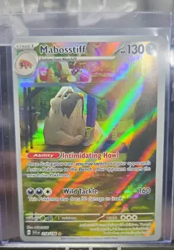 Mabosstiff 218/198 SV01: Scarlet & Violet Base Set Holo - Illustration Rare - Image 1