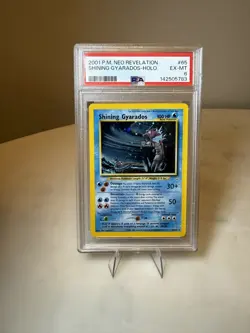 Pokemon Shining Gyarados 2001 Neo Revelation Holo 65/64 PSA 6 (Excellent-Mint) - Image 1