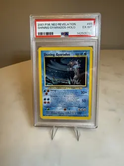 Pokemon Shining Gyarados 2001 Neo Revelation Holo 65/64 PSA 6 (Excellent-Mint) - Image 3