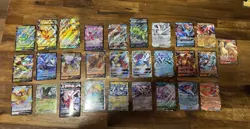 💥Lot Of 53 Pokemon Cards - 5 Charizards, 9 Pikachu, Mew/Mewtwo - Gold Holo - Image 1