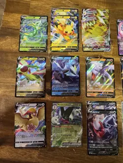💥Lot Of 53 Pokemon Cards - 5 Charizards, 9 Pikachu, Mew/Mewtwo - Gold Holo - Image 2