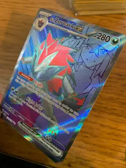 NM! N's Zoroark ex (175/159) Journey Together Full Art Ultra Pokemon Card! - Image 4