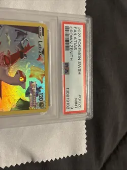 2023 POKEMON SWORD & SHIELD CROWN ZENITH #GG20 FULL ART/LATIAS PSA 9 - Image 4