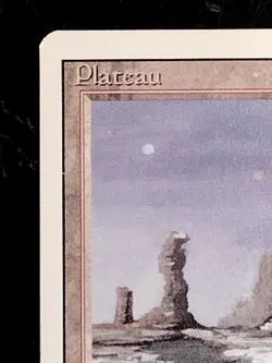 Plateau Dual Land Revised Mint 9.0 RARE MISPRINT Magic The Gathering MTG 1993 - Image 3