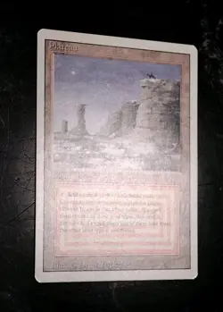 Plateau Dual Land Revised Mint 9.0 RARE MISPRINT Magic The Gathering MTG 1993 - Image 5