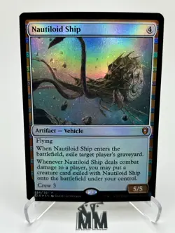 MTG Nautiloid Ship ~ Foil ~ Baldur's Gate CLB 328/361 Mythic NM - Image 1