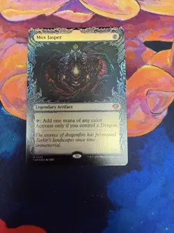 Mox Jasper MTG Showcase Tarkir: Dragonstorm Foil #325 NM Mint Magic The Gatherin - Image 1