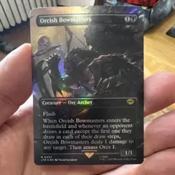 Magic: The Gathering Orcish Bowmasters Foil Rare Creature LTR 0433 Flash - Image 1