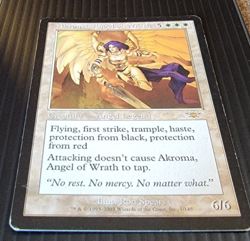 MTG Magic the Gathering Akroma, Angel of Wrath (1/145) Legions MP - Image 2