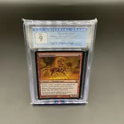 CGC Graded 9 MTG Thundermare Ninth Edition Foil Magic The Gathering - Image 1