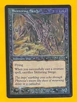 MTG SKITTERING SKIRGE (Foil) Arena Promo (OldManMTG 013-132) - Image 1