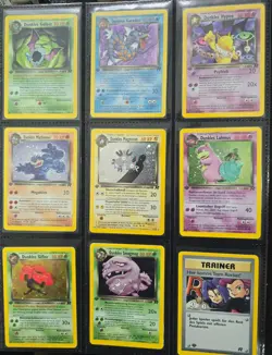 Pokemon Team Rocket Set 1 Edition Komplett Master Set 1st 83/82 Sammlung - Image 2
