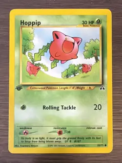 Hoppip 1st Edition Common Neo Discovery 55/75 - Image 1