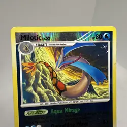 Vintage Y2K Shiny Milotic Supreme Victors #SH7 Pokemon Card Reverse Holo 2009 - Image 3