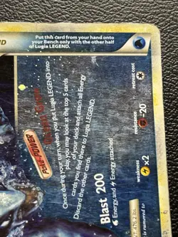 Pokemon Lugia Legend 114/123 (Bottom) Heartgold & Soulsilver Holo Rare | HP - Image 2