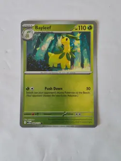 Bayleef 009/132 Common Mega Evolution Pokemon Reverse Holo Near Mint - Image 1