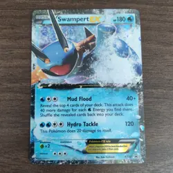 Swampert EX XY55 - LP BLACK STAR PROMO - 2015 Pokemon TCG Card - Image 1