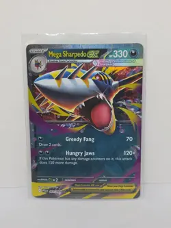 Mega Sharpedo | EX | 061/094 | Double Rare| Phantasmal Flames | Pokemon TCG - Image 1