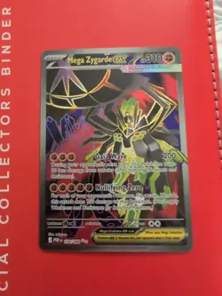 Mega Zygarde EX Full Art Holo Pokemon Card 104/088 - Centered - Clean Back - Image 2