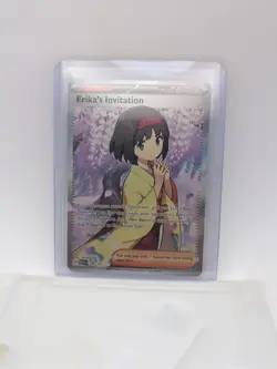 Erika's Invitation 196/165 Full Art Ultra Rare - Scarlet & Violet 151 TCG NM - Image 1