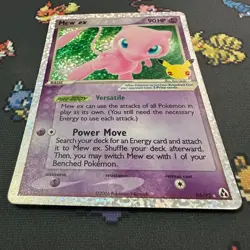 Mew ex 88/92 Celebrations Classic Collection NM Mint Pokemon TCG Card - Image 3