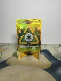 Recycle Energy (Secret) 257/236 Sm-Unified Minds Holo Gold Card Lightly Played - Image 1