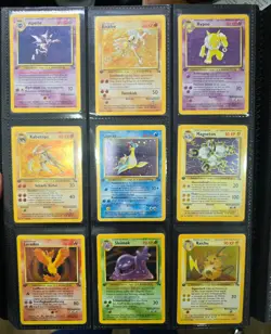 Pokemon Fossil Set 1 Edition Komplett Master Set 1st 62/62 Sammlung - Image 1