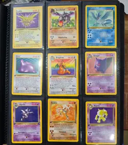 Pokemon Fossil Set 1 Edition Komplett Master Set 1st 62/62 Sammlung - Image 3