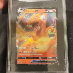 Pokemon Charizard V 019/189 Darkness Ablaze Ultra Rare Holo SGC 9.5 - Image 3