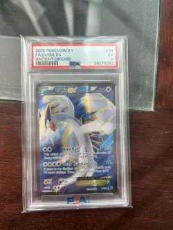 Pokemon TCG Lugia EX Ancient Origins 94/98 Card Full Art Ultra Rare PSA 5 EX! - Image 1
